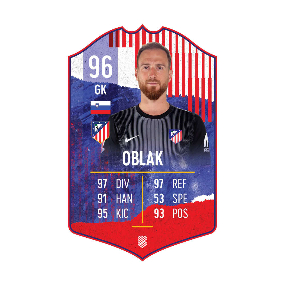 Oblak Collectible Card 25/26 image number null
